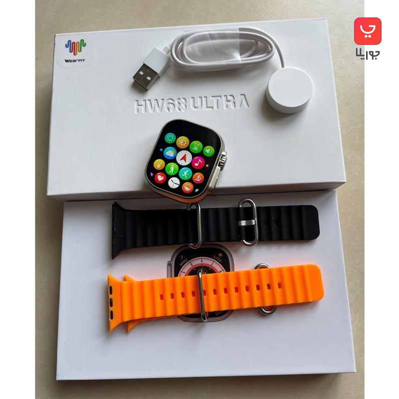 ساعت هوشمند HW68 Ultra طرح اپل واچ سری اولترا